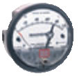 pressure gage transparent overlays adjustable signal flag