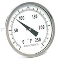 ashcroft 50ei temperature gauges