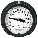 ashcroft 600a duratemp thermometer mounted